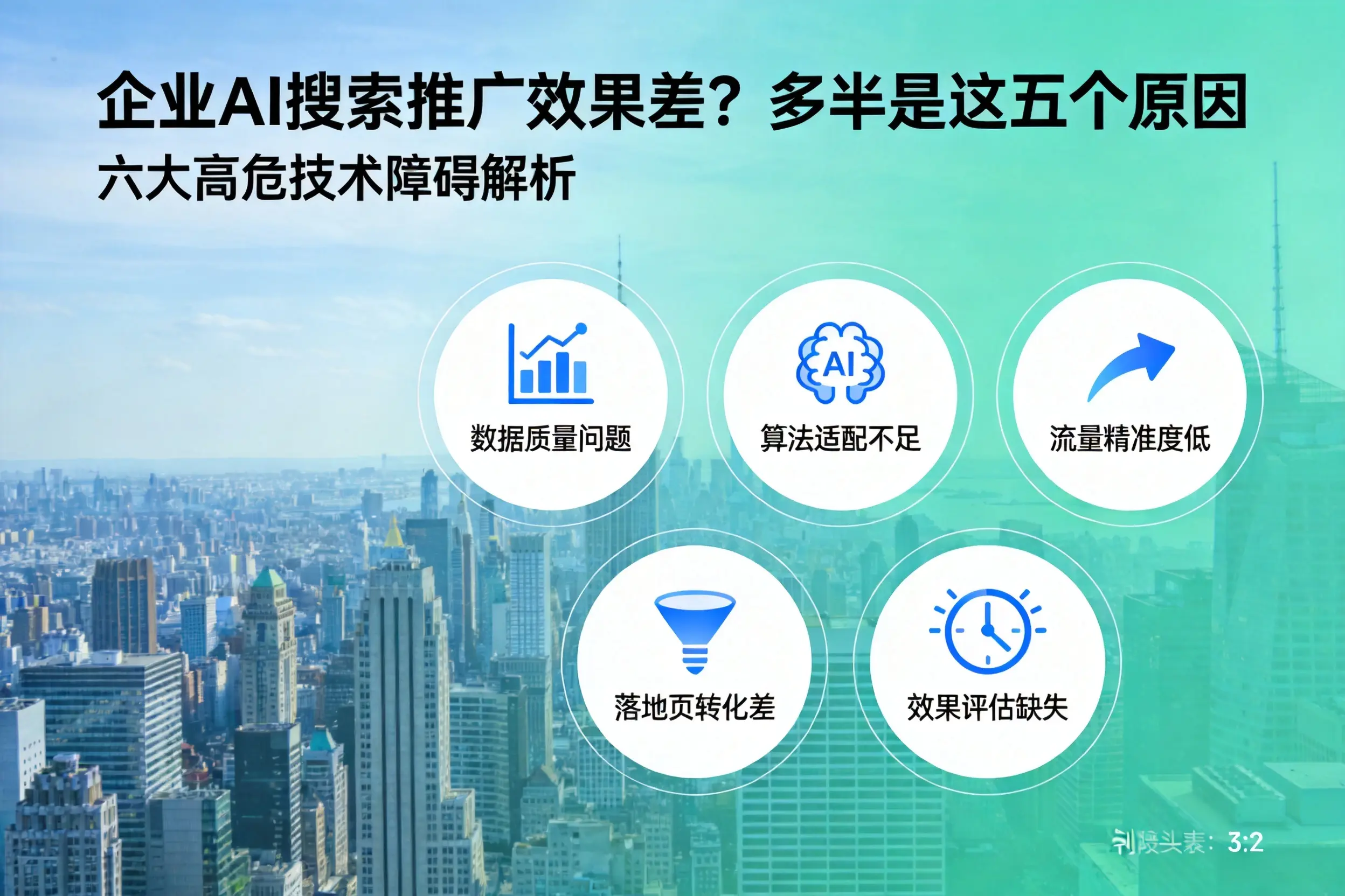昌江企业AI搜索推广效果差?多半是这五个原因
